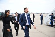 Vice President JD Vance And Second Lady Usha Vance Pay Respects To Victims Of The Annunciation Catholic Church Shooting In Minneapolis - Source: Getty